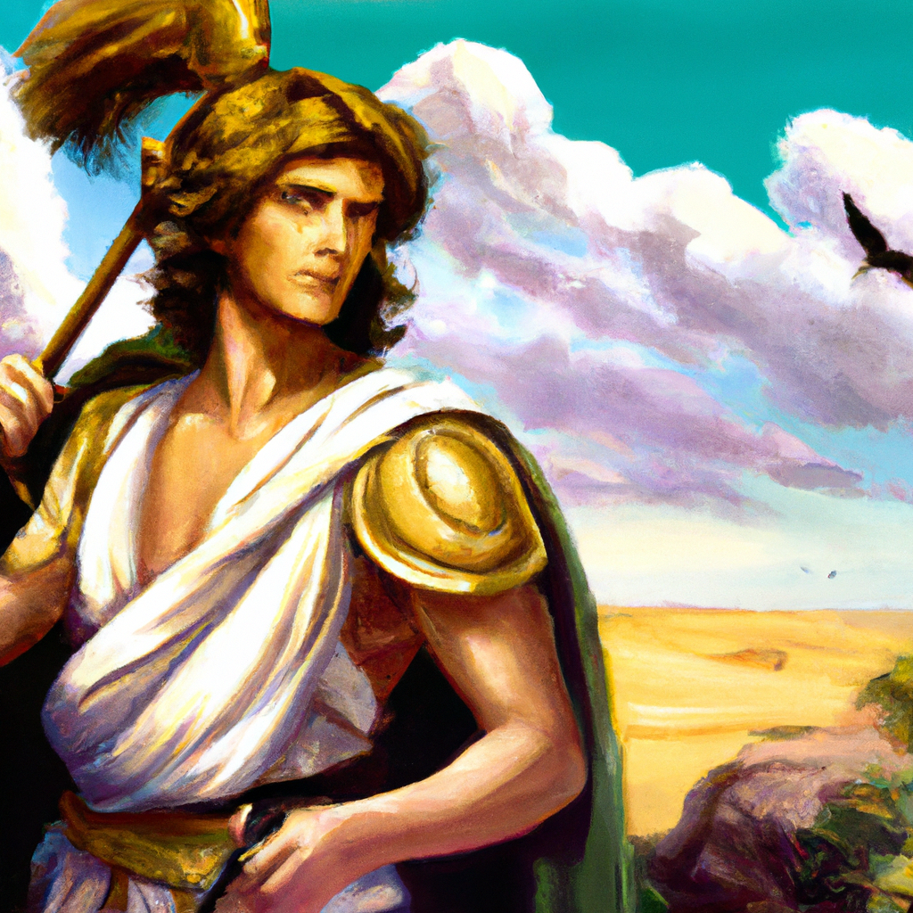 Greece, Alexander the Great,, ancient era, anime oil painting, high resolution, ghibli inspired, 4k